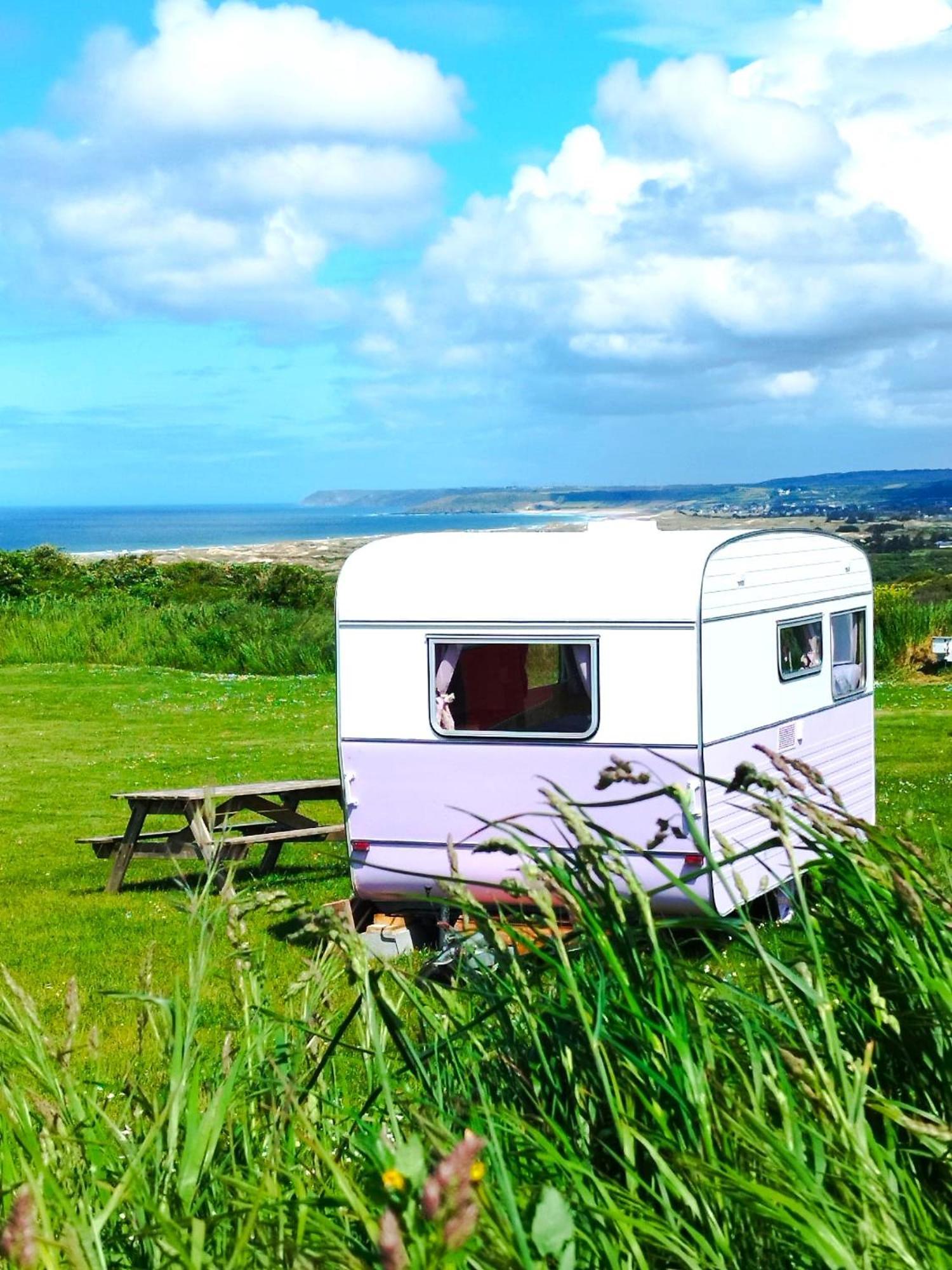 Camping Les Ronds Duval Face Aux Iles Anglo-Normandes Les Moitiers-d'Allonne ภายนอก รูปภาพ